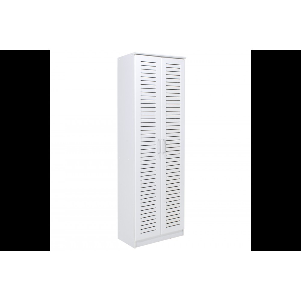 Παπουτσοθήκη-ντουλάπα "SANTE" σε χρώμα λευκό 60x40x183