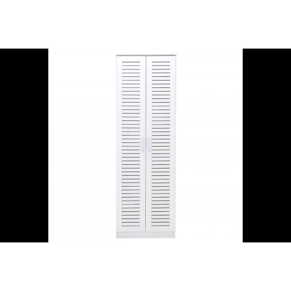 Παπουτσοθήκη-ντουλάπα "SANTE" σε χρώμα λευκό 60x40x183