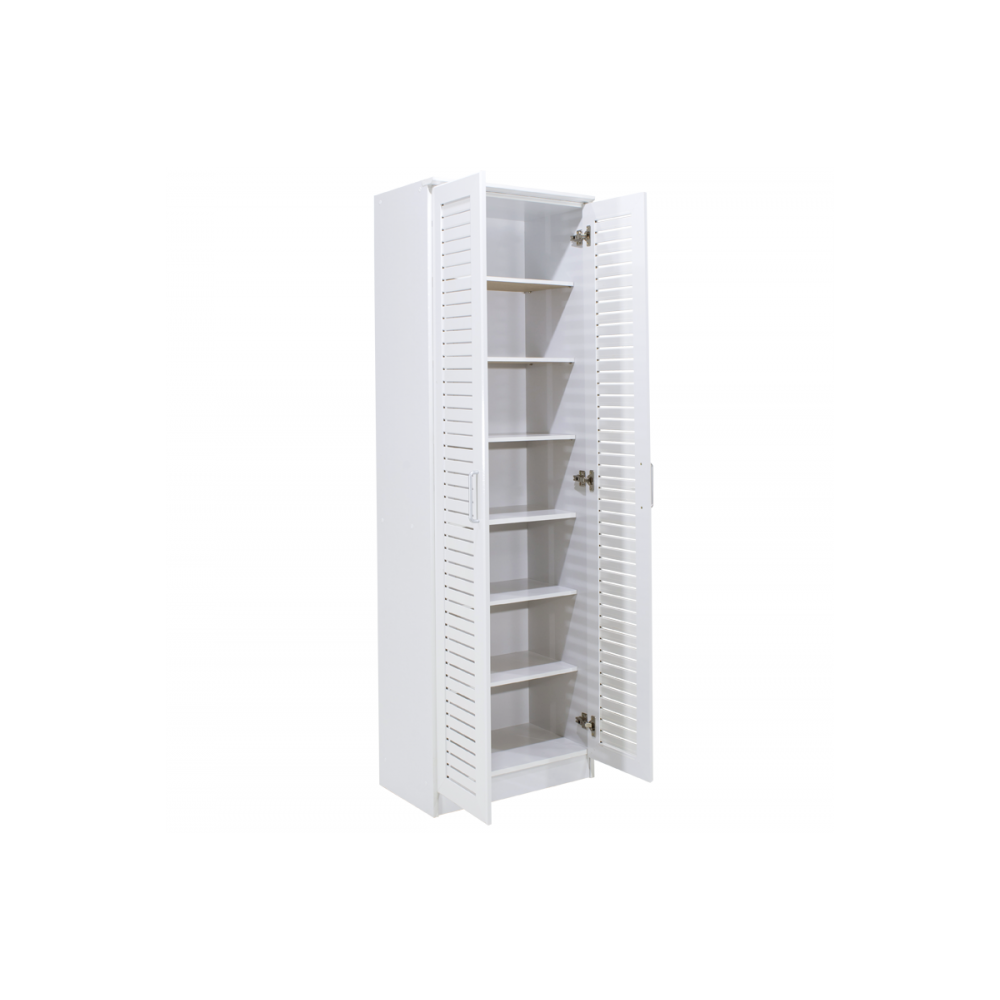 Παπουτσοθήκη-ντουλάπα "SANTE" σε χρώμα λευκό 60x40x183