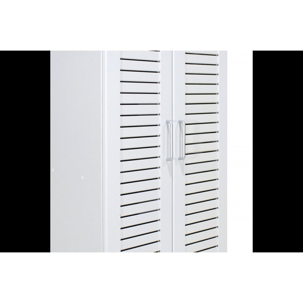 Παπουτσοθήκη-ντουλάπα "SANTE" σε χρώμα λευκό 60x40x183