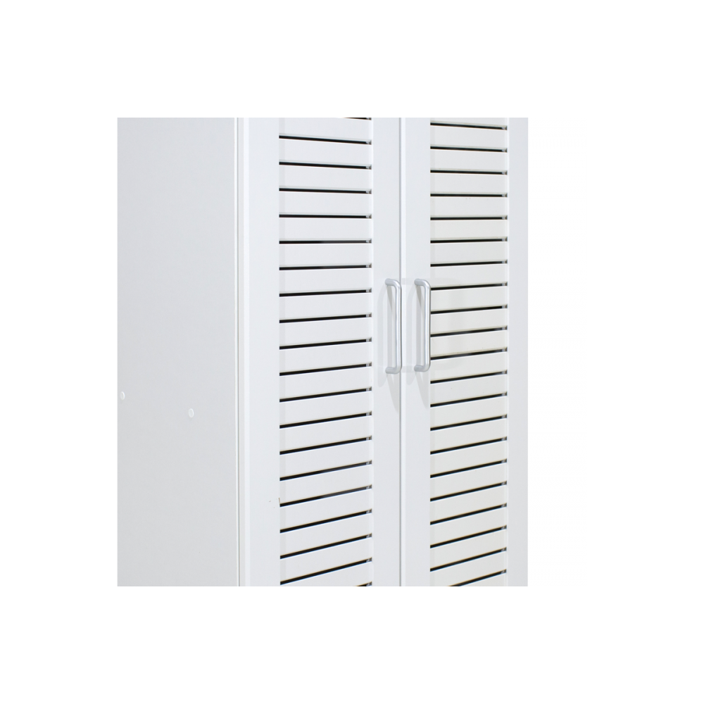 Παπουτσοθήκη-ντουλάπα "SANTE" σε χρώμα λευκό 60x40x183