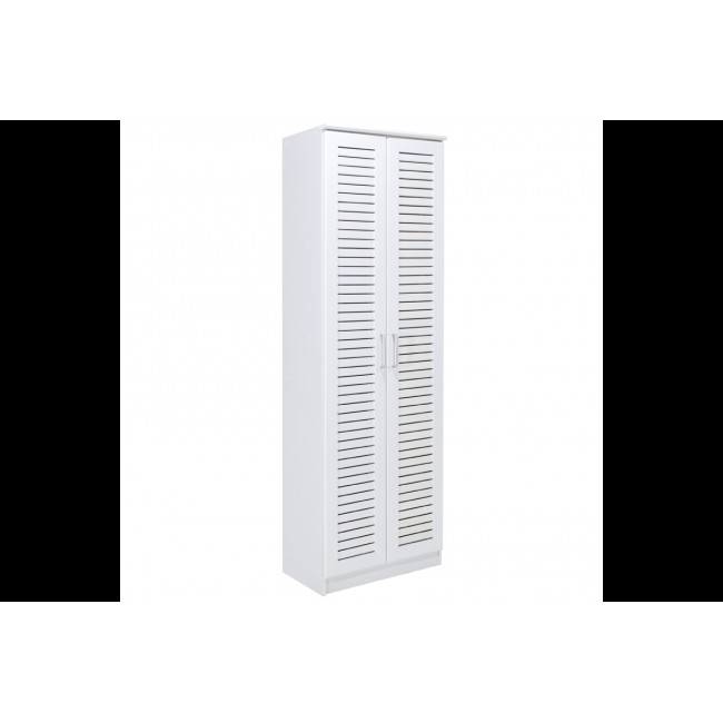 Παπουτσοθήκη-ντουλάπα "SANTE" σε χρώμα λευκό 60x40x183