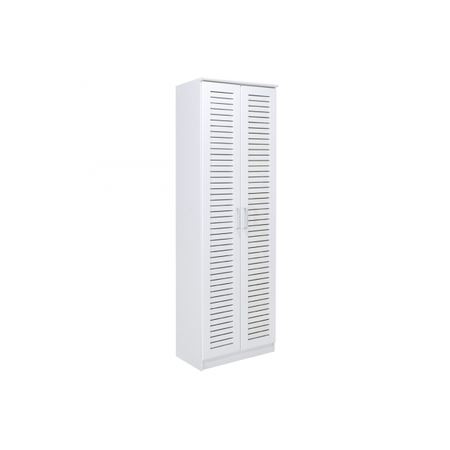 Παπουτσοθήκη-ντουλάπα "SANTE" σε χρώμα λευκό 60x40x183