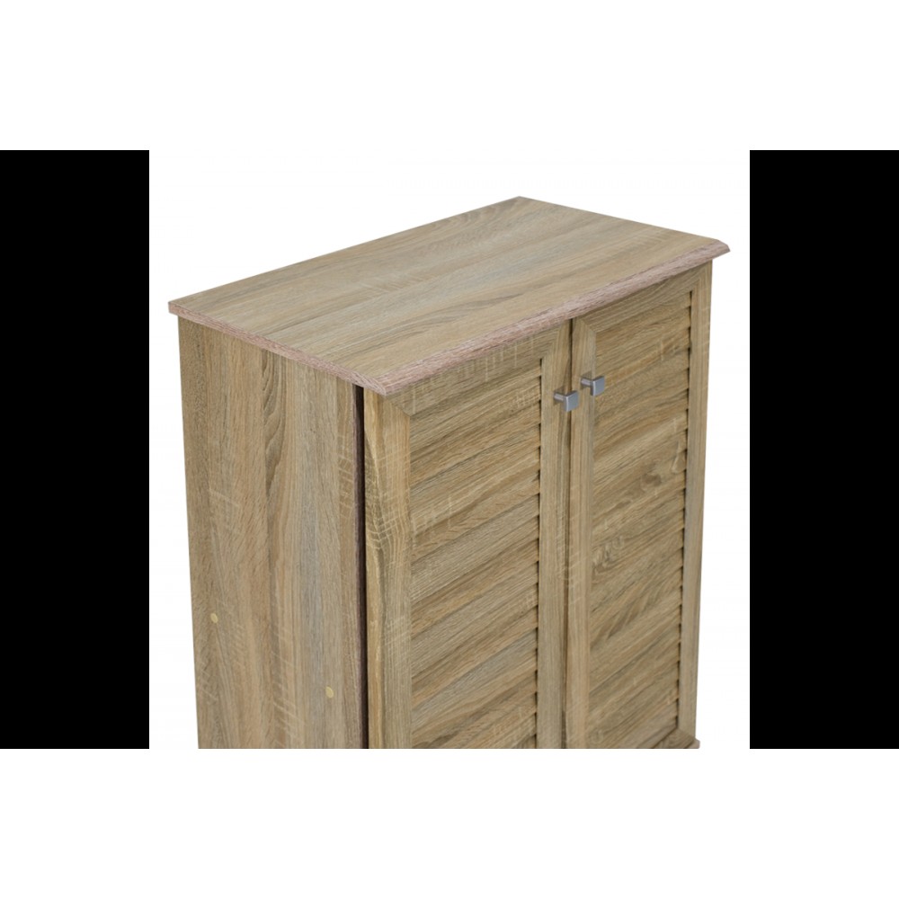 Παπουτσοθήκη-ντουλάπι "SANTO" σε χρώμα σονόμα  60x34.5x91.5