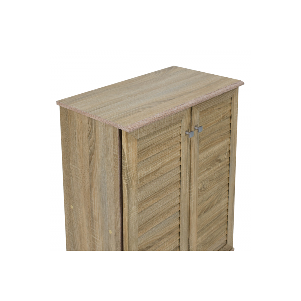 Παπουτσοθήκη-ντουλάπι "SANTO" σε χρώμα σονόμα  60x34.5x91.5