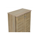 Παπουτσοθήκη-ντουλάπι "SANTO" σε χρώμα σονόμα  60x34,5x91,5