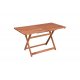 Τραπέζι "ARETI" πτυσσόμενο απο μασίφ ξύλο οξιάς σε χρώμα κερασί 120x75x71