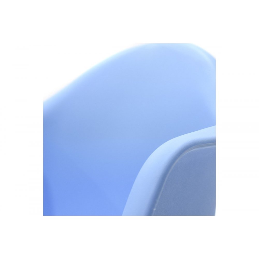 Πολυθρόνα "JULITA" από pp σε χρώμα μπλε 61x58x80.5