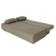 Kαναπές-κρεβάτι "VICTOR" τριθέσιος υφασμάτινος σε χρώμα μόκα 200x100x80