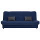 Kαναπές-κρεβάτι "TIKO" τριθέσιος υφασμάτινος σε μπλέ σκούρο χρώμα 198x85x90