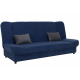 Kαναπές-κρεβάτι "TIKO" τριθέσιος υφασμάτινος σε μπλέ σκούρο χρώμα 198x85x90