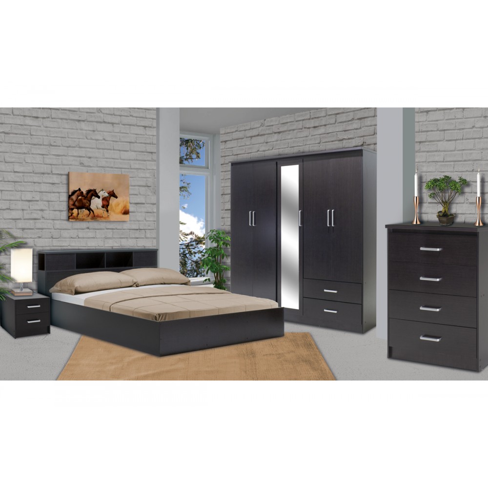 Συρταριέρα "OLYMPUS" σε χρώμα βέγγε 80x40x95