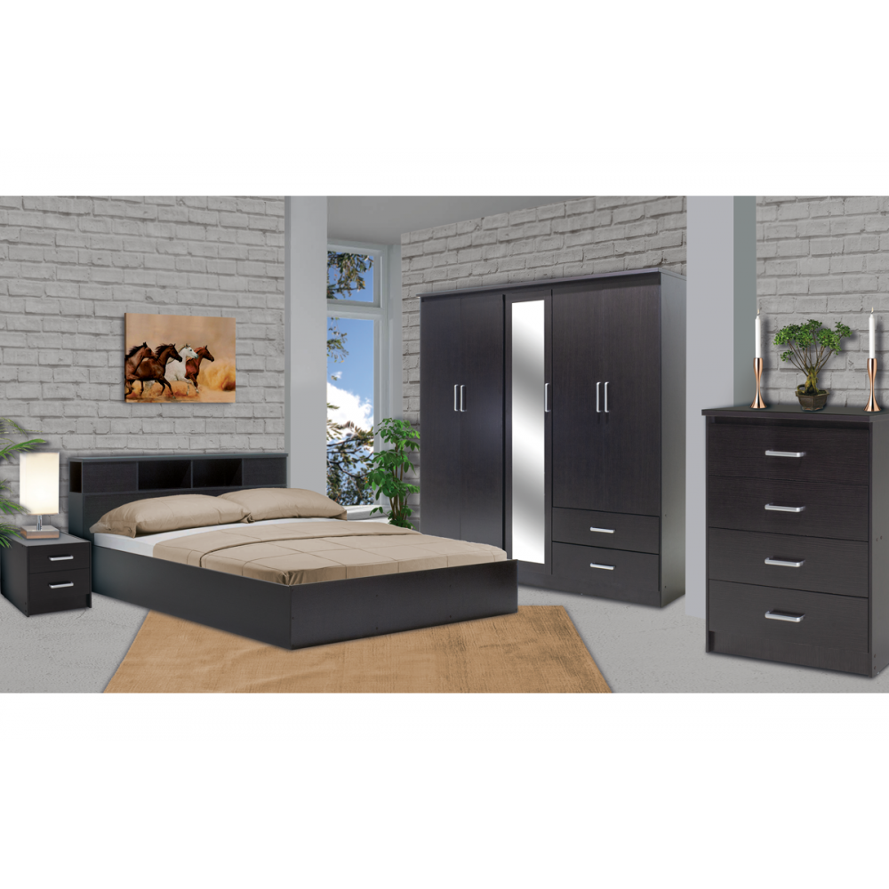 Συρταριέρα "OLYMPUS" σε χρώμα βέγγε 80x40x95