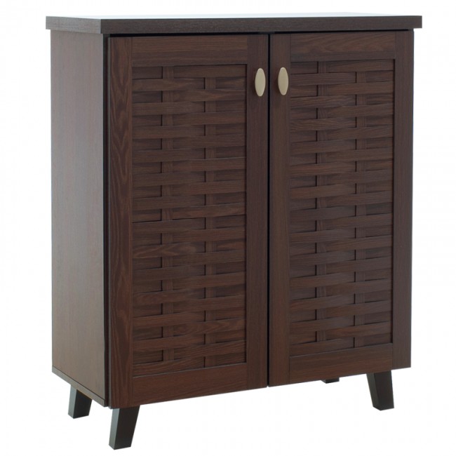 Παπουτσοθήκη-ντουλάπι "MANTAM" σε χρώμα καρυδί 78x40x92