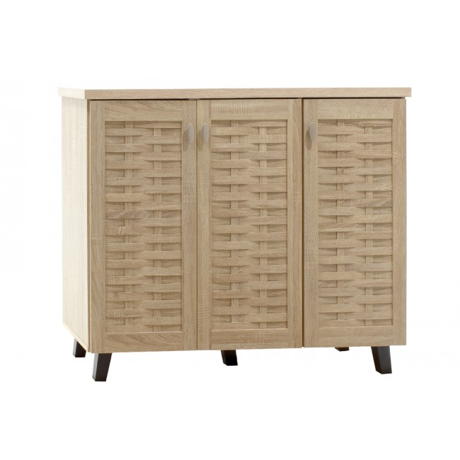 Παπουτσοθήκη-ντουλάπι "MANTAM" σε χρώμα σονόμα 115,5x40x92