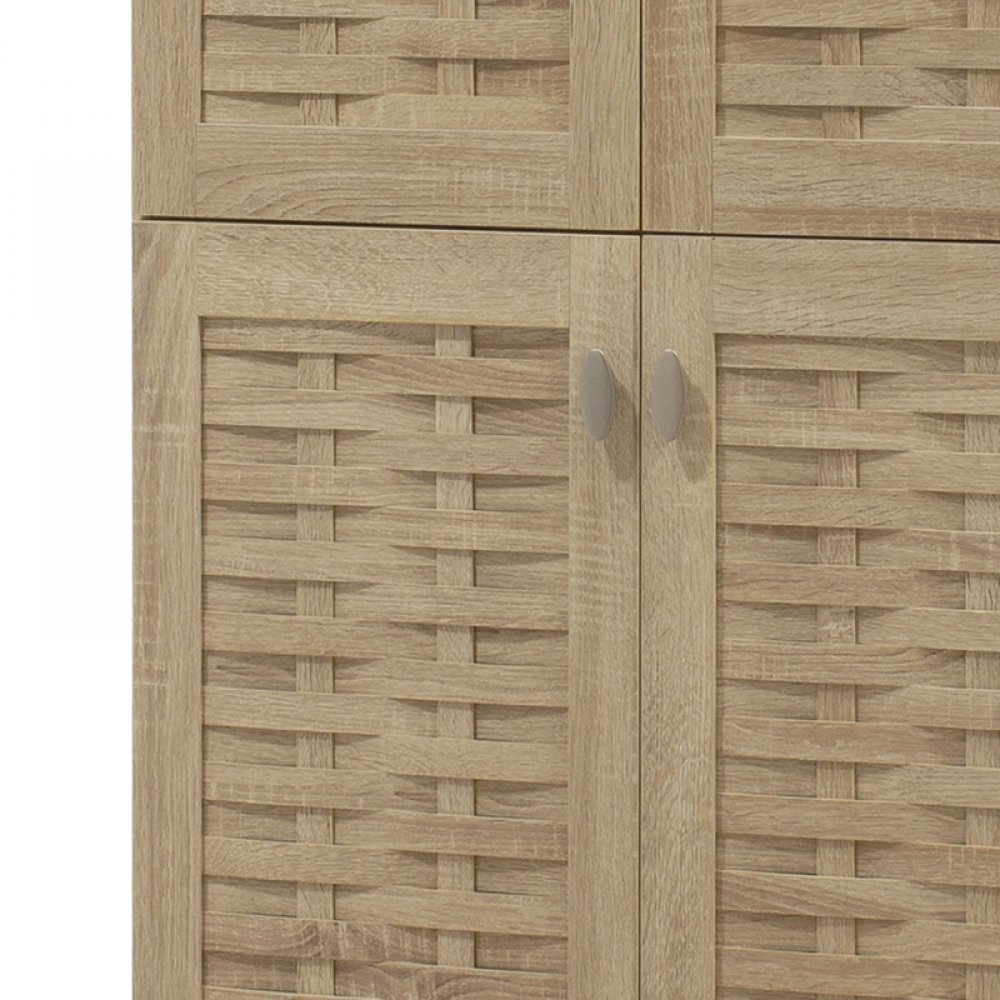 Παπουτσοθήκη-ντουλάπα "MANTAM" σε χρώμα σονόμα 78x40x170,5