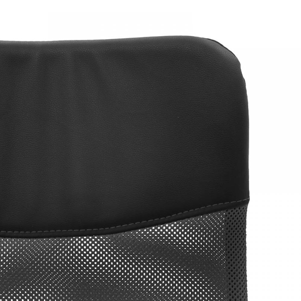 Πολυθρόνα διευθυντή "JOEL" από ύφασμα mesh σε χρώμα μαύρο 64x63x110/120