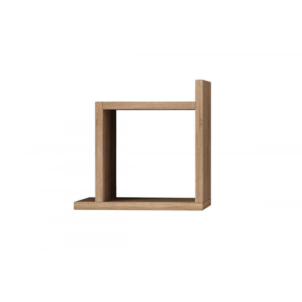 Eπιτοίχιο ράφι "KUTU" σε χρώμα φυσικό 30x22x30