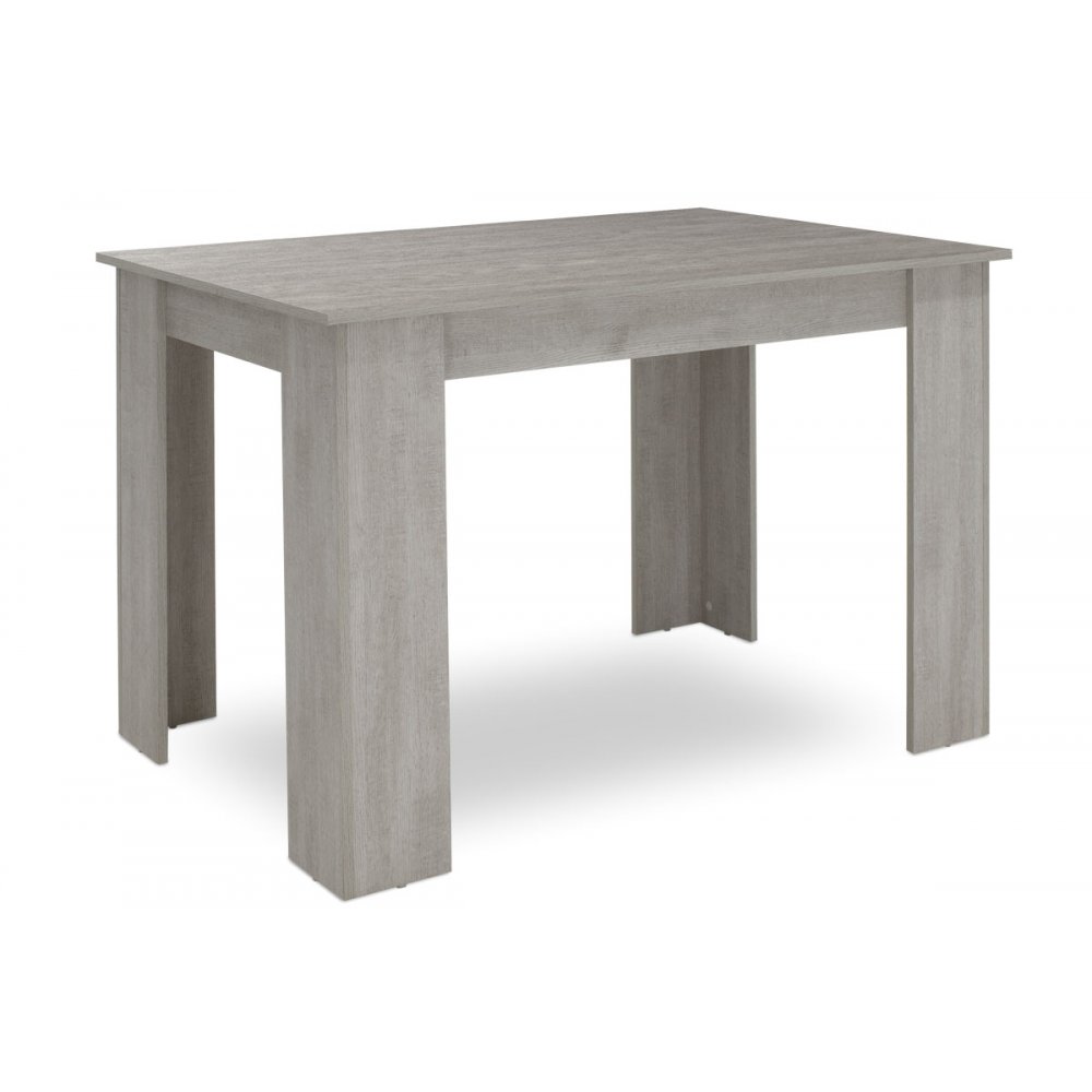 Τραπέζι "JASON" σε χρώμα white wash 120x80x76,5