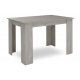 Τραπέζι "JASON" σε χρώμα white wash 120x80x76,5