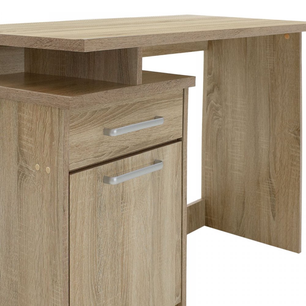 Γραφείο εργασίας "LOONEY" σε χρώμα σονόμα 100x55x75