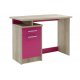 Γραφείο παιδικό "LOONEY" σε χρώμα castillo-ροζ 100x55x75