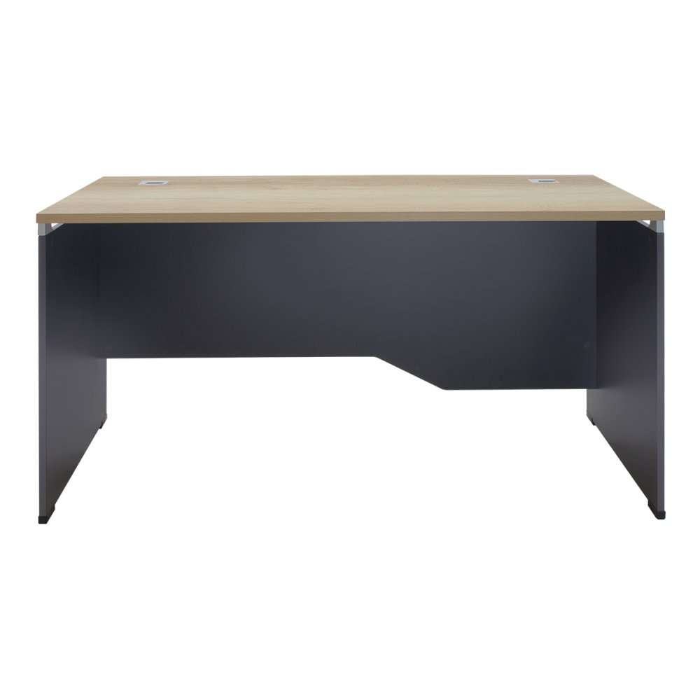 Γραφείο επαγγελματικό "LOTUS" σε χρώμα φυσικό/ανθρακί 150x80x75