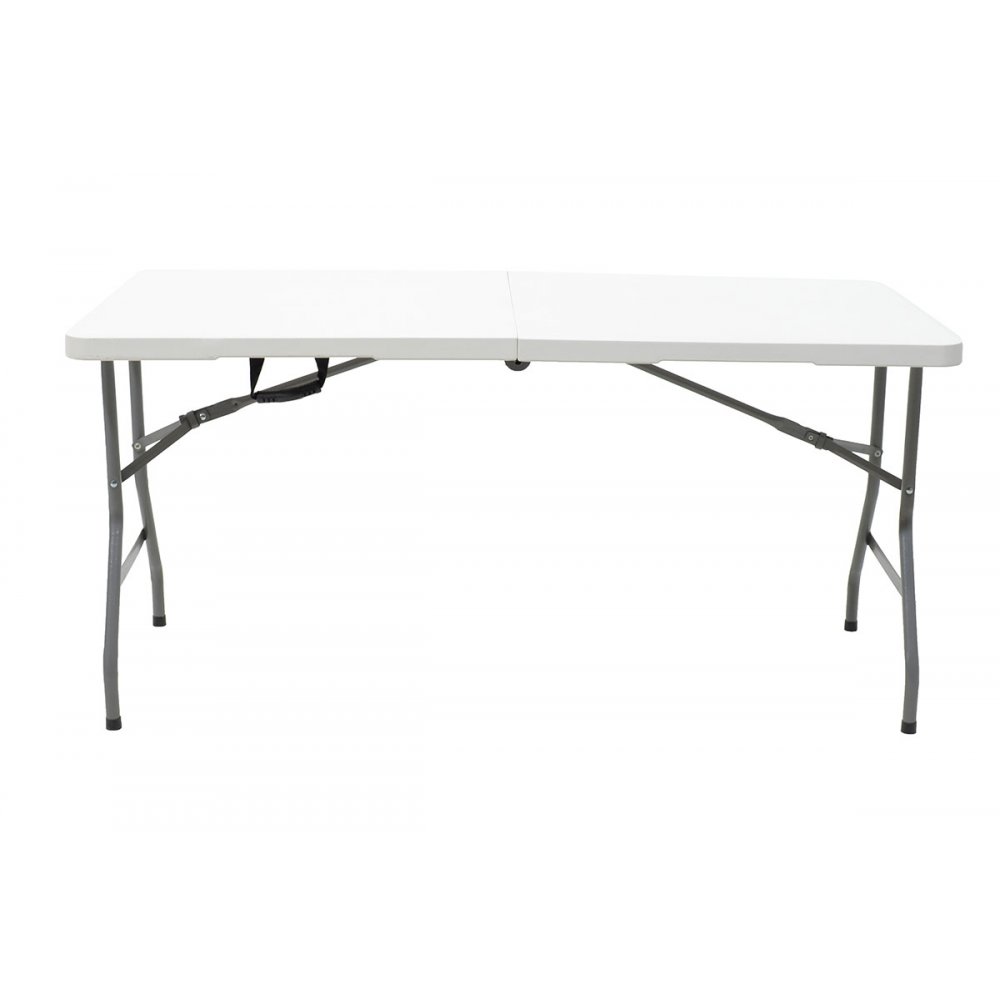 Τραπέζι catering "RODEO" πτυσσόμενο σε χρώμα λευκό 183x76x74