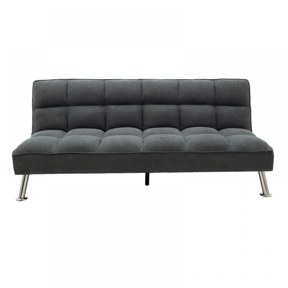 Καναπές-κρεβάτι "REBEL" υφασμάτινος σε χρώμα ανθρακί 189x92x82