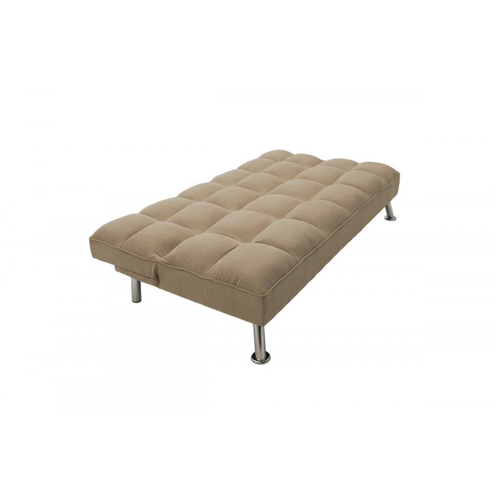 Καναπές-κρεβάτι "REBEL" υφασμάτινος σε χρώμα μπεζ 189x92x82