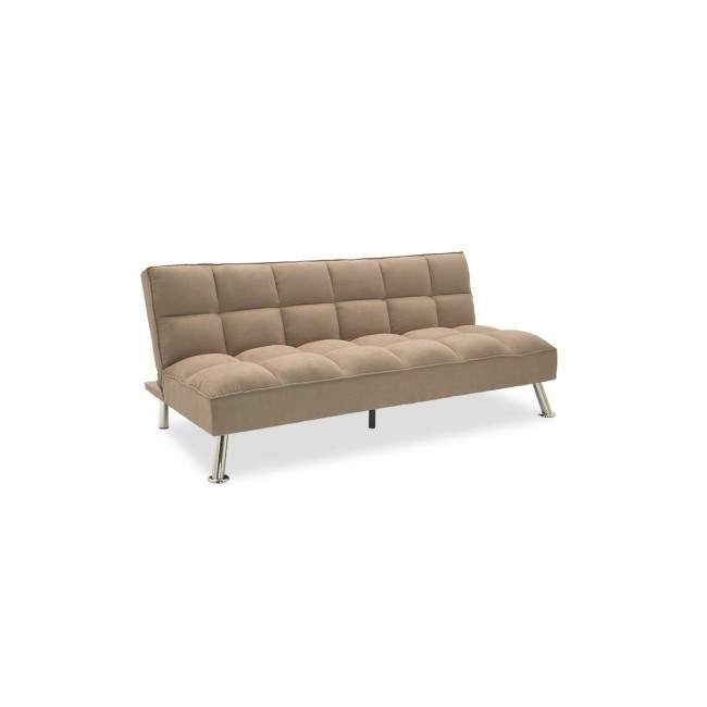 Καναπές-κρεβάτι "REBEL" υφασμάτινος σε χρώμα μπεζ 189x92x82