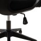 Καρέκλα γραφείου διευθυντή "MAESTRO" με ύφασμα mesh χρώμα μαύρο-μπλε 63x62x97/105