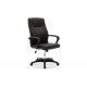 Καρέκλα γραφείου διευθυντή "ROBY" από pu σε χρώμα μαύρο 62x69x102/110