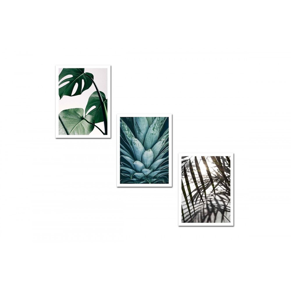 Πίνακας τρίπτυχος από MDF με ψηφιακή εκτύπωση σε διάφορα χρώματα 90x3x40