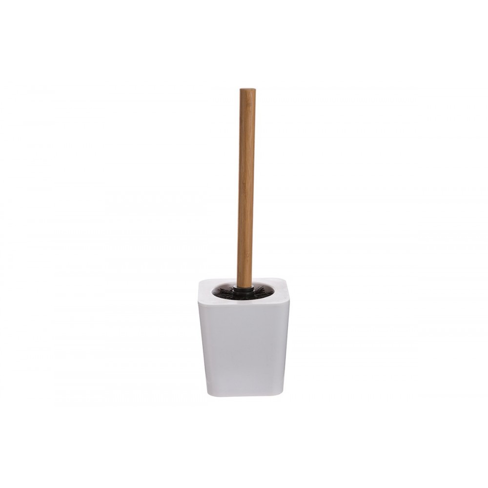 Πιγκάλ "NATURE" από μπαμπού σε λευκό/φυσικό χρώμα 11,5x38