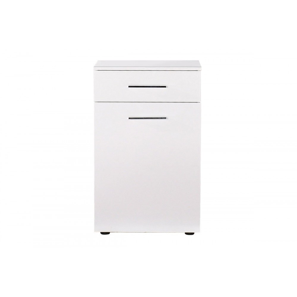 Ντουλάπι μπάνιου "CHAD" σε λευκό gloss χρώμα 52x38x83