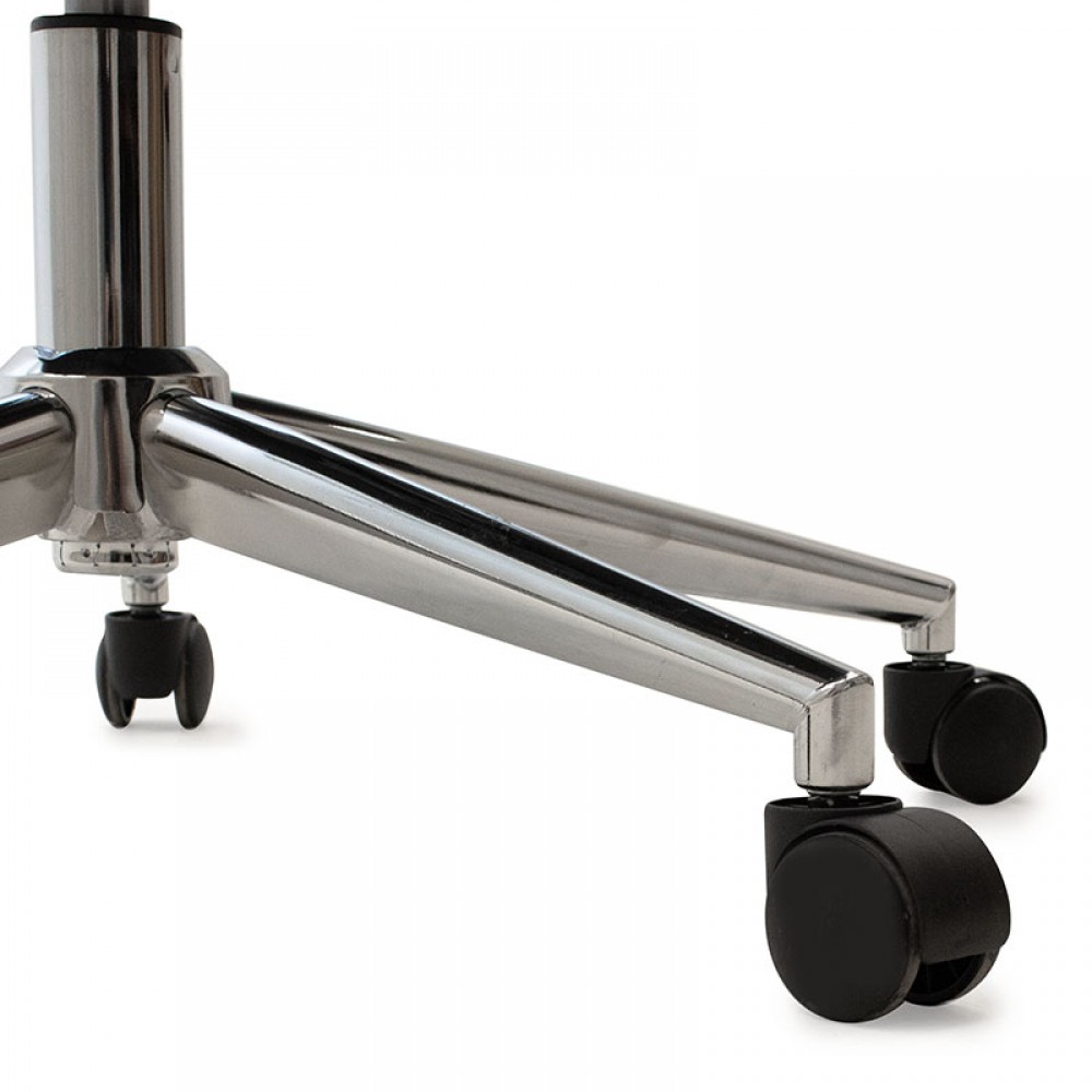 Πολυθρόνα διευθυντή "KIDO" από βελούδο σε χρώμα γκρι 64x72x100/110