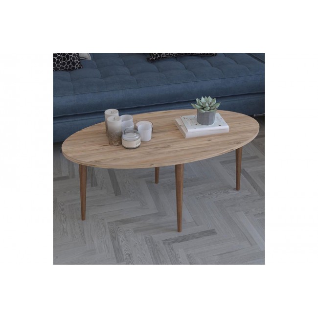 Τραπέζι σαλονιού "BARTON" σε sonoma-καφέ χρώμα 90x45x40