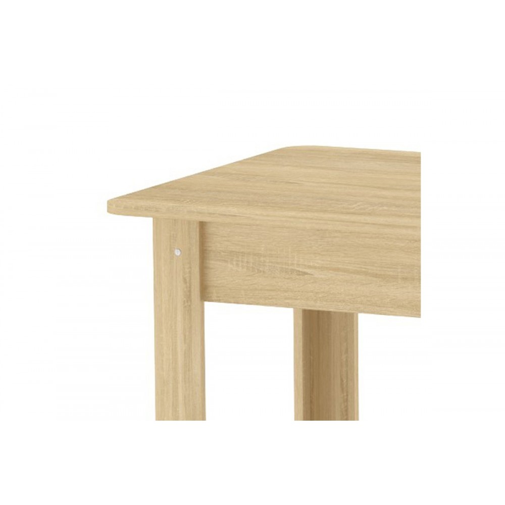 Τραπέζι "QUIIN" επεκτεινόμενο σε sonoma χρώμα 120x70x73.5