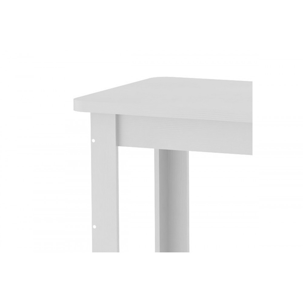 Τραπέζι "CELESTE" σε λευκό χρώμα 100x60x73.5