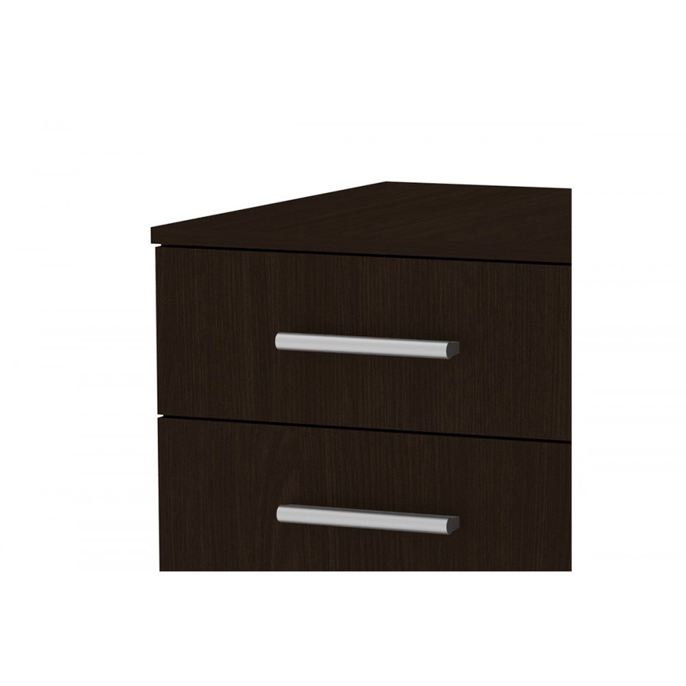 Συρταριέρα "LUKE" τροχήλατη σε βέγγε χρώμα 40x48.5x53.5