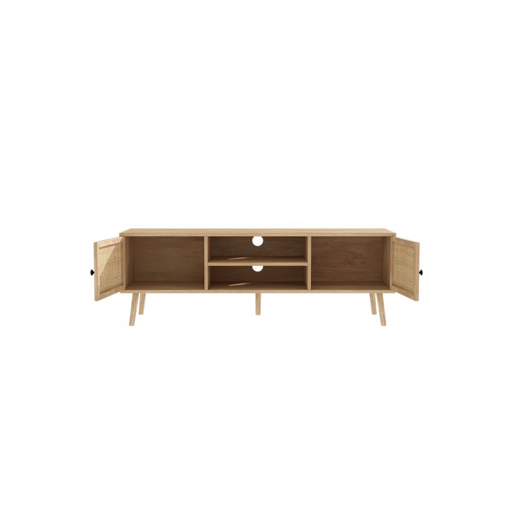 Έπιπλο τηλεόρασης "OSLO" σε χρώμα σονόμα 150x39x49