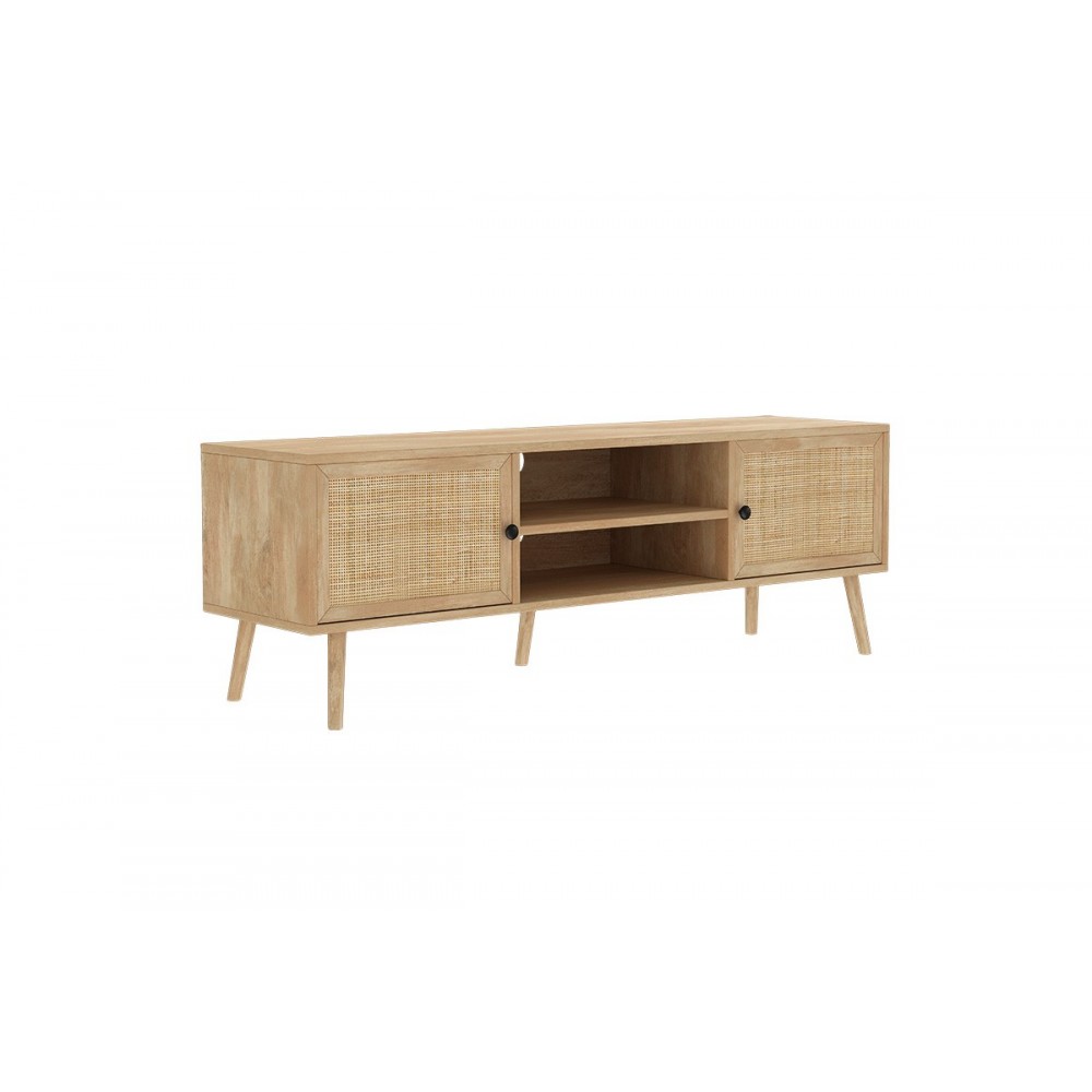 Έπιπλο τηλεόρασης "OSLO" σε χρώμα σονόμα 150x39x49