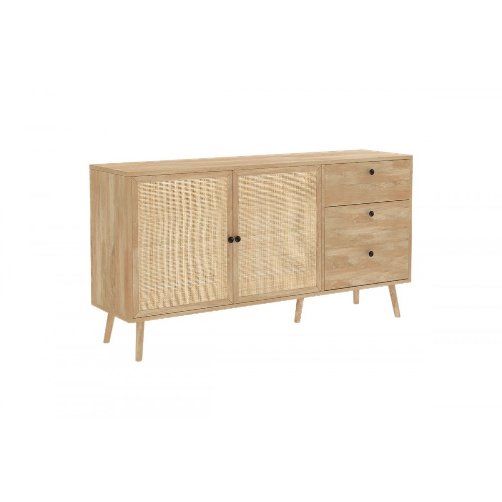 Μπουφές "OSLO" σε χρώμα sonoma 150x39x79