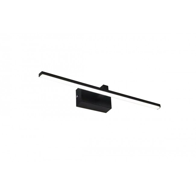 Απλίκα "PWL-01054" από μέταλλο σε μαύρο χρώμα LED 6W 50x10x10