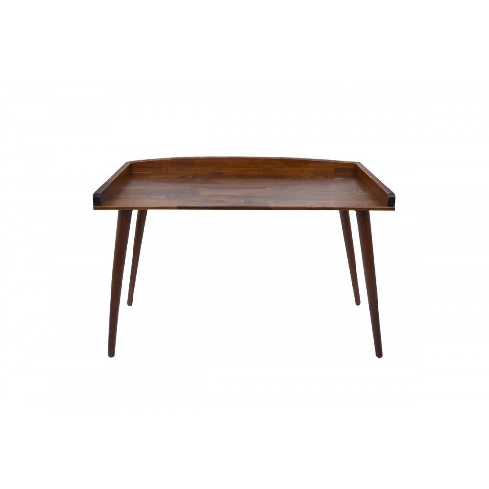 Γραφείο εργασίας "BRADY" από ξύλο σε καρυδί χρώμα 119x59x75