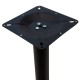 Βάση τραπεζιού μπαρ "PWH-0022" τετράνυχη από μέταλλο σε μαύρο χρώμα 62x62x94