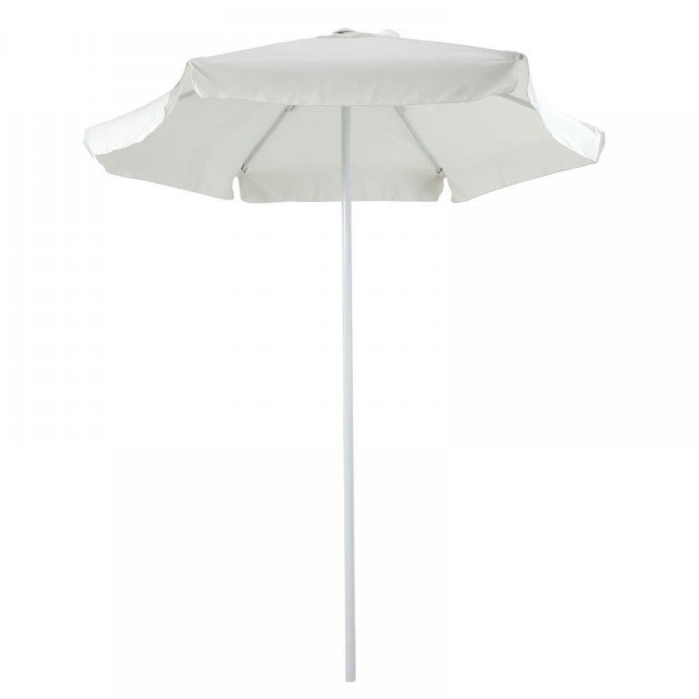 Ομπρέλα κήπου "MONGO" από μέταλλο/ύφασμα σε εκρού χρώμα Φ2m