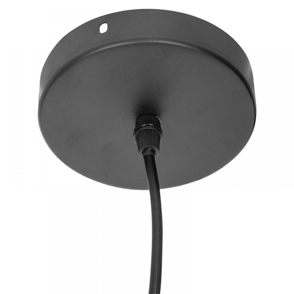 Φωτιστικό οροφής μονόφωτο "PWL-1213" από μέταλλο/χαρτί σε χρώμα μπεζ 45x40x17 Ε27