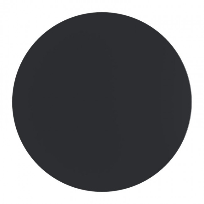 Επιφάνεια τραπεζιού "PWH-0007" από Werzalit σε χρώμα μαύρο Φ70